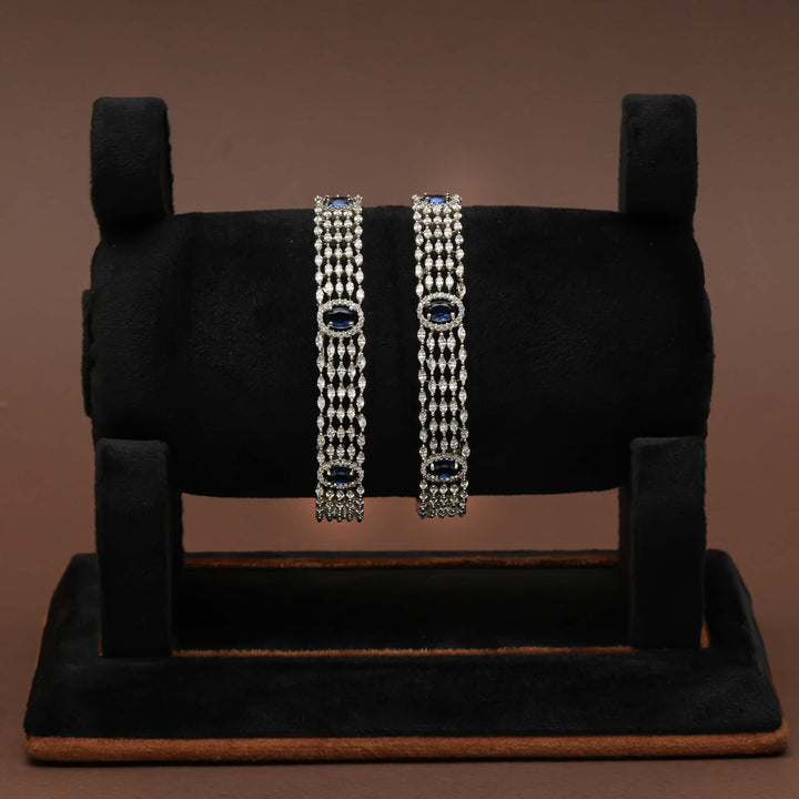 CZ Sapphire Bangles