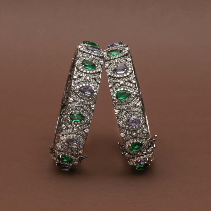 CZ Emerald Bangles