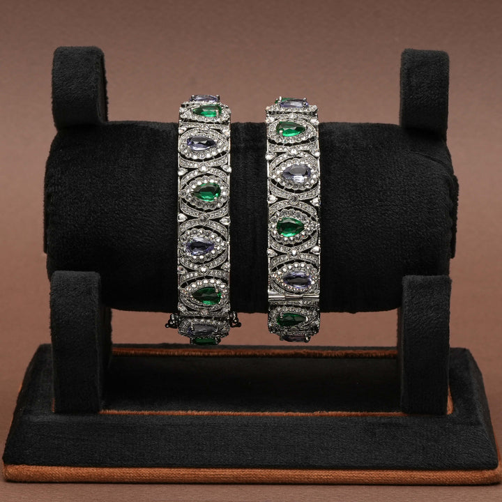 CZ Emerald Bangles