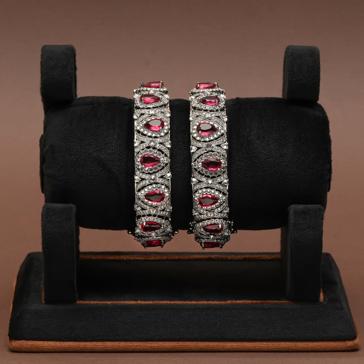 CZ Ruby Bangles