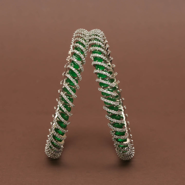 CZ Emerald Bangles