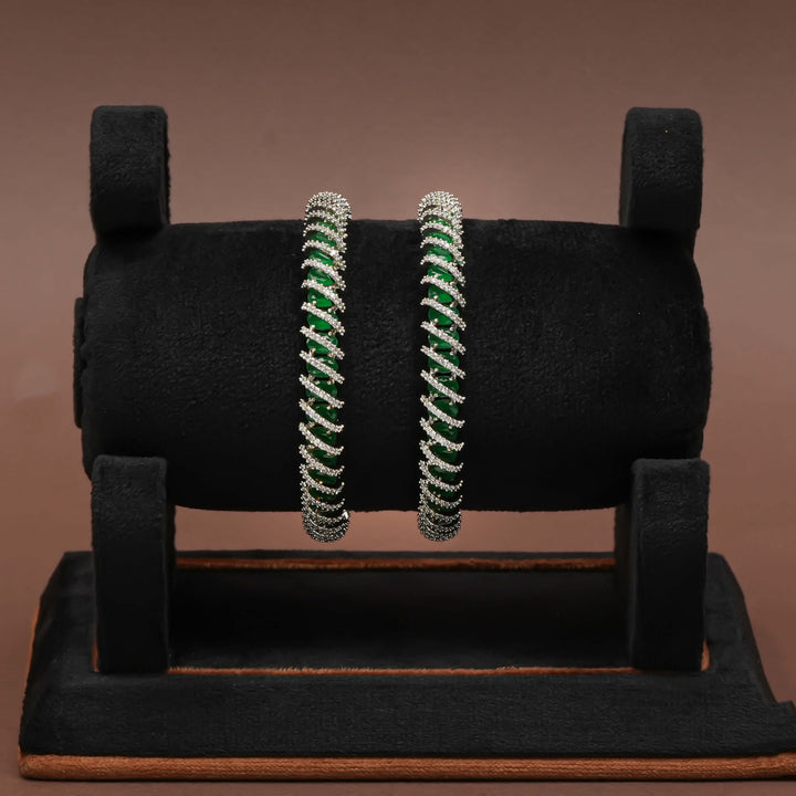 CZ Emerald Bangles