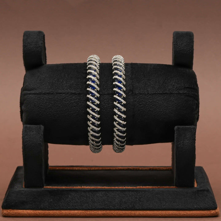 CZ Sapphire Bangles
