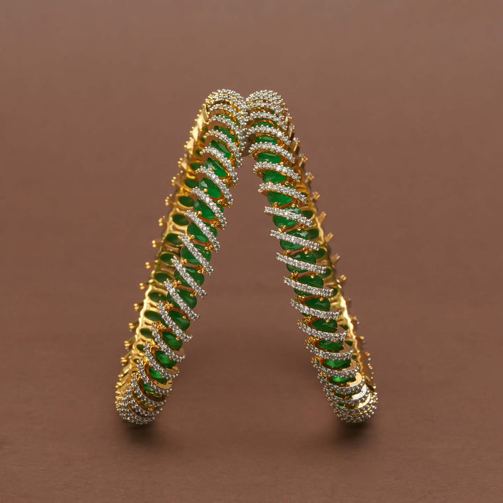 CZ Emerald Bangles