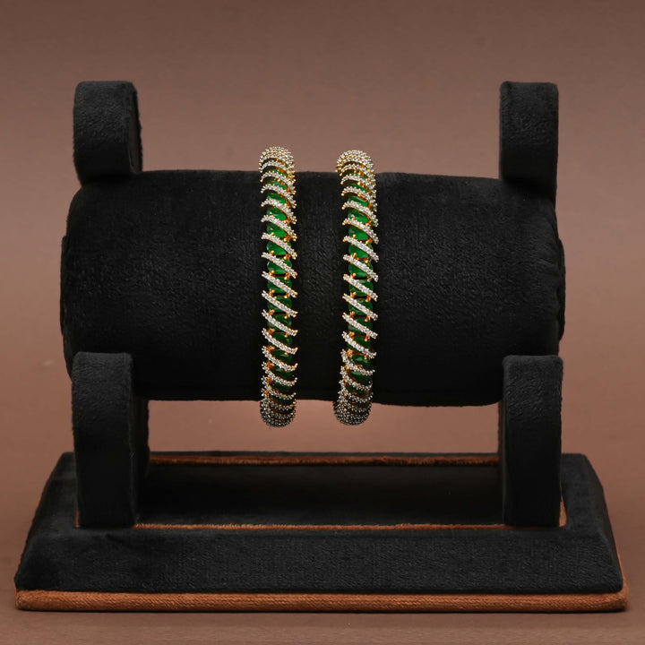 CZ Emerald Bangles