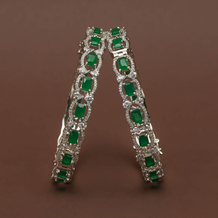 CZ Emerald Bangles