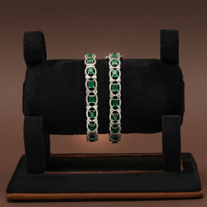 CZ Emerald Bangles