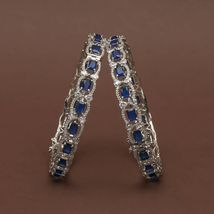 CZ Sapphire Bangles