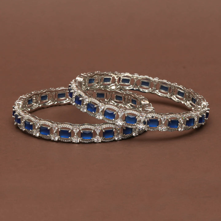 CZ Sapphire Bangles