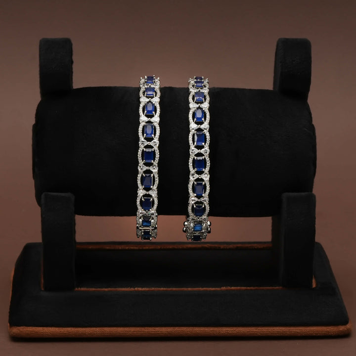 CZ Sapphire Bangles