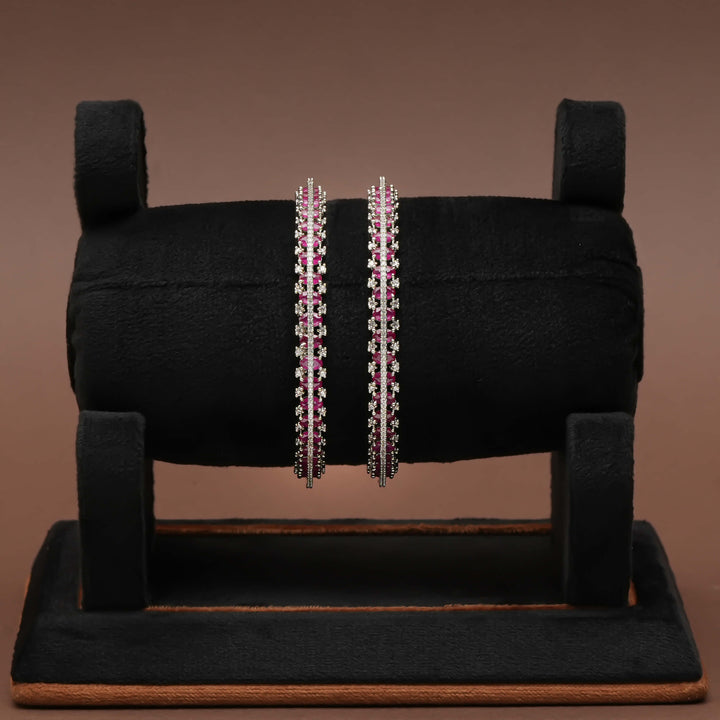 CZ Ruby Bangles