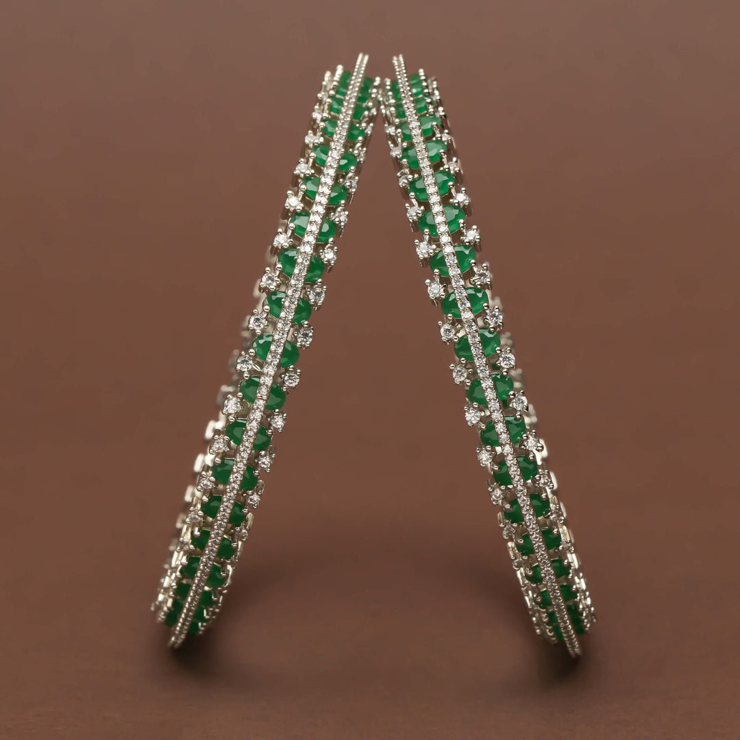 CZ Emerald Bangles
