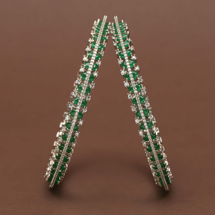 CZ Emerald Bangles