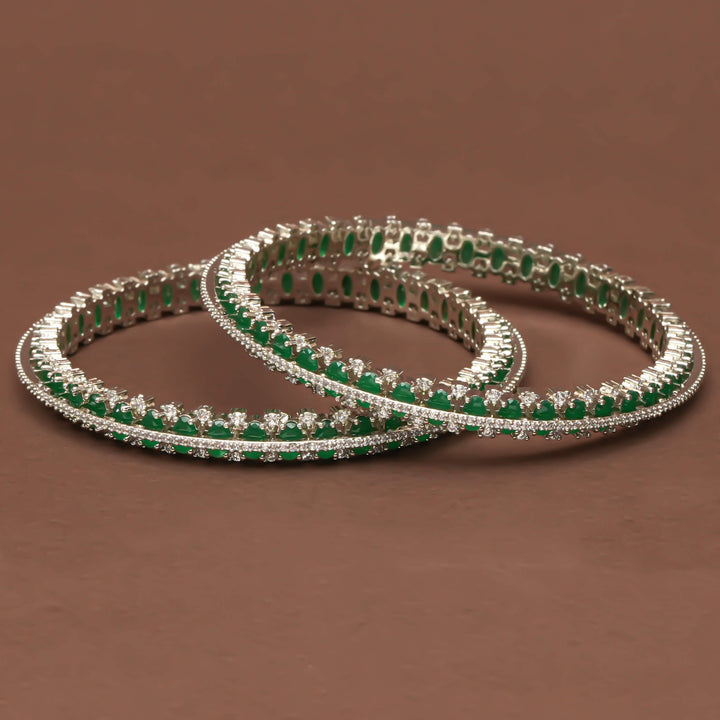 CZ Emerald Bangles