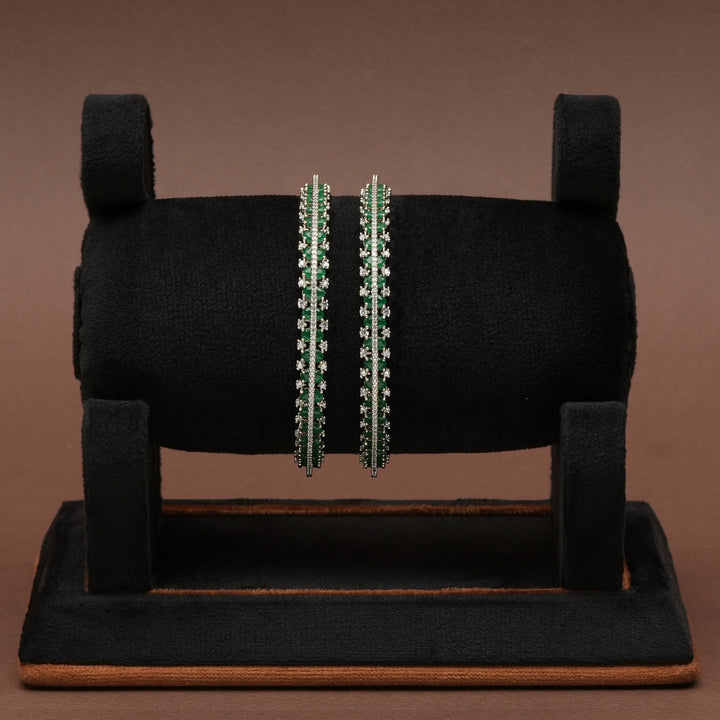 CZ Emerald Bangles
