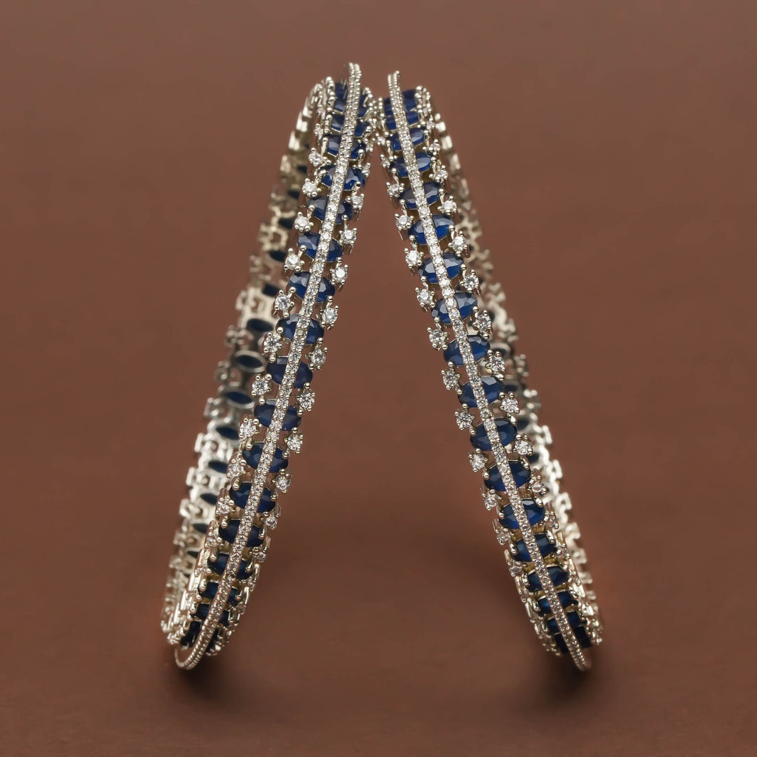 CZ Sapphire Bangles