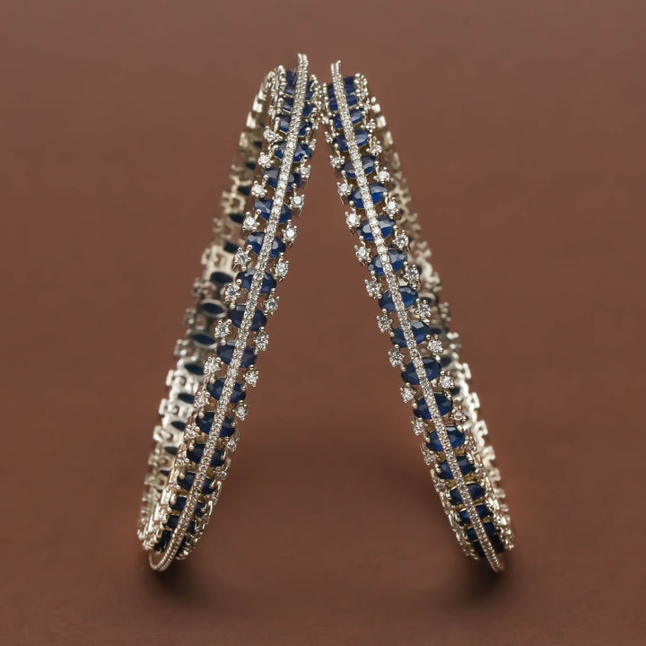 CZ Sapphire Bangles