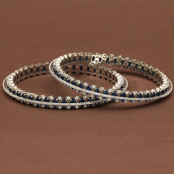 CZ Sapphire Bangles