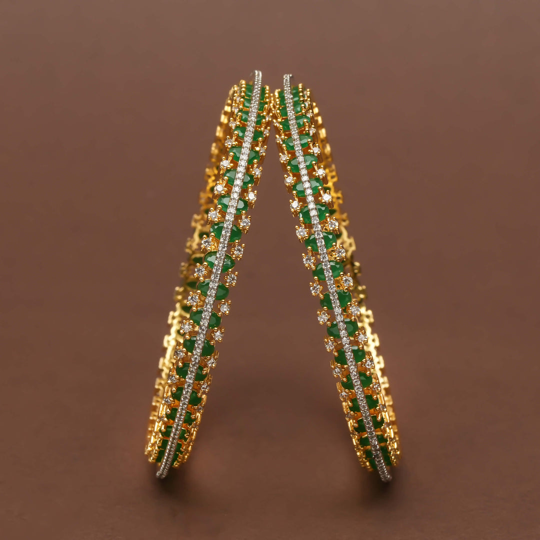 CZ Emerald Bangles