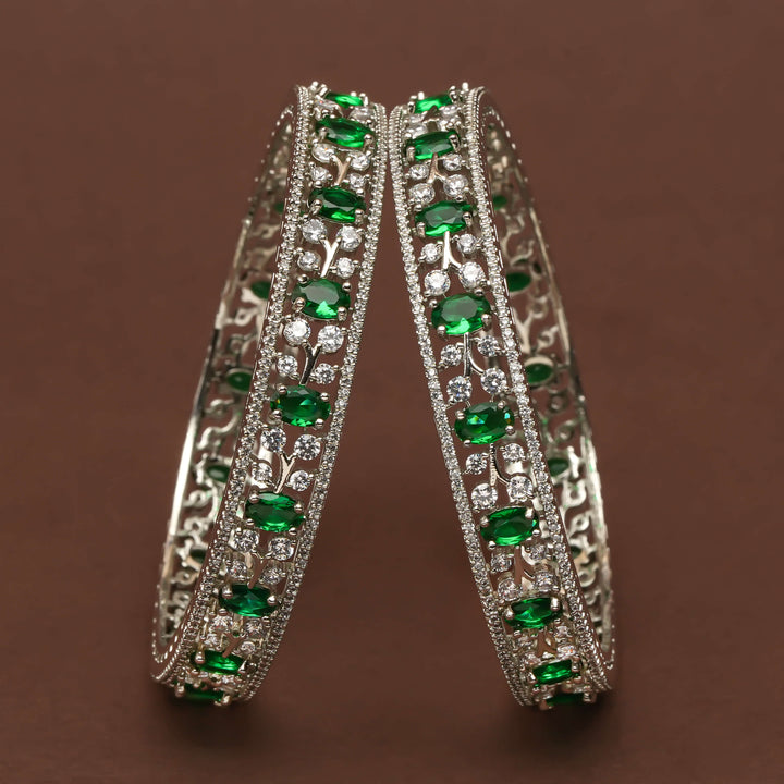 CZ Emerald Bangles