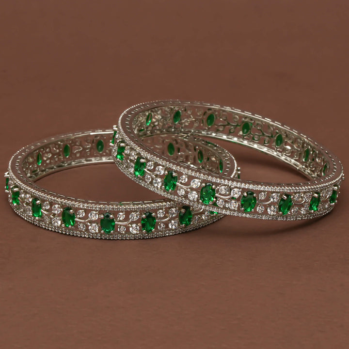 CZ Emerald Bangles