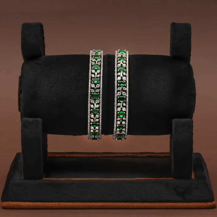 CZ Emerald Bangles
