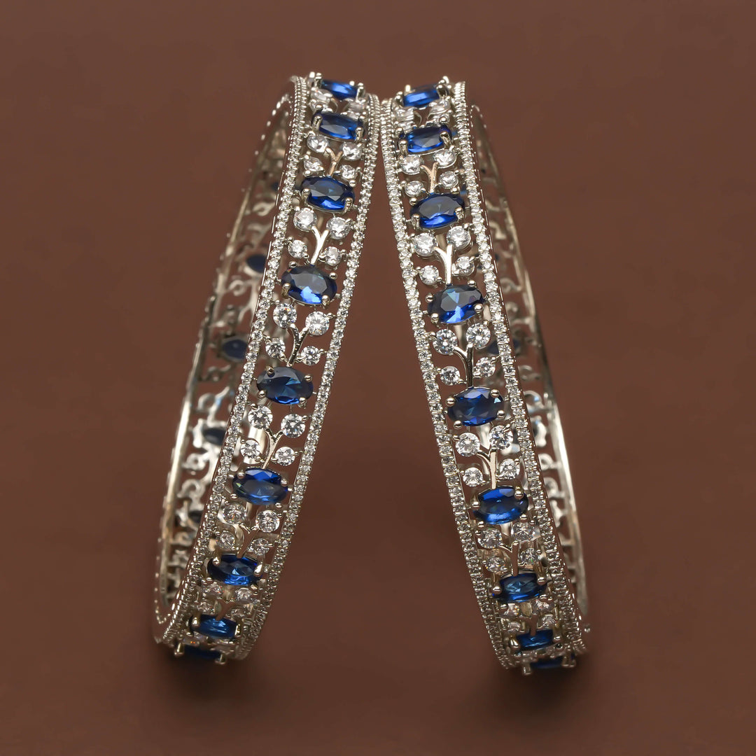 CZ Sapphire Bangles