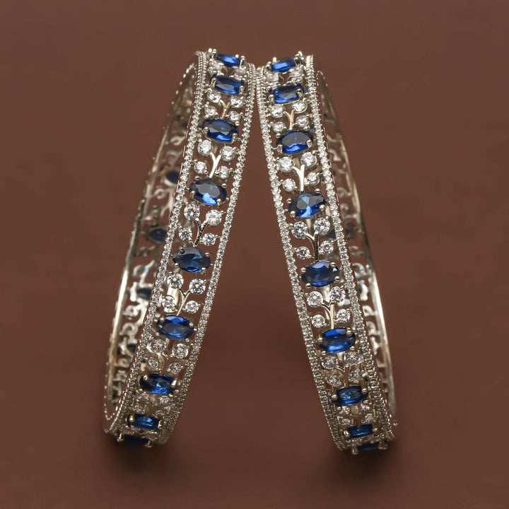 CZ Sapphire Bangles