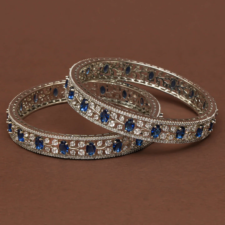 CZ Sapphire Bangles