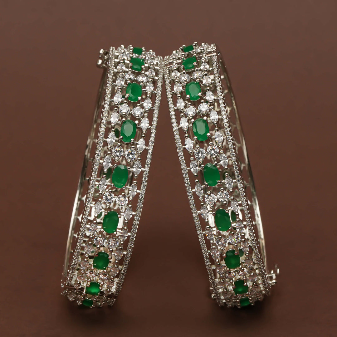 CZ Emerald Bangles