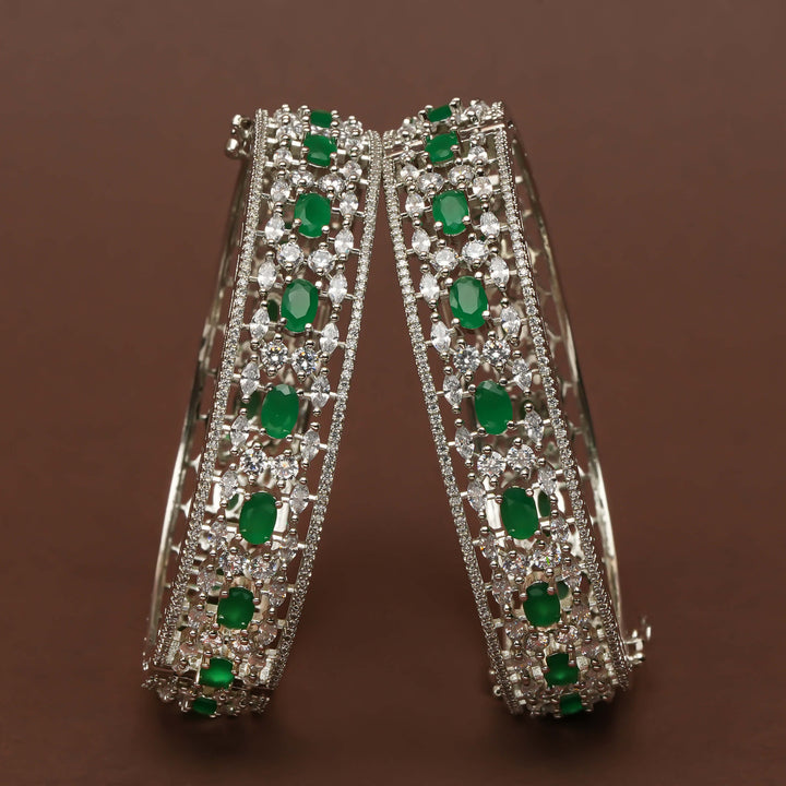 CZ Emerald Bangles
