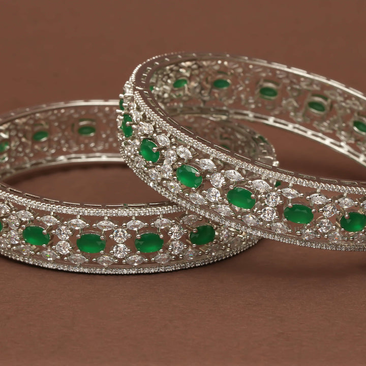 CZ Emerald Bangles