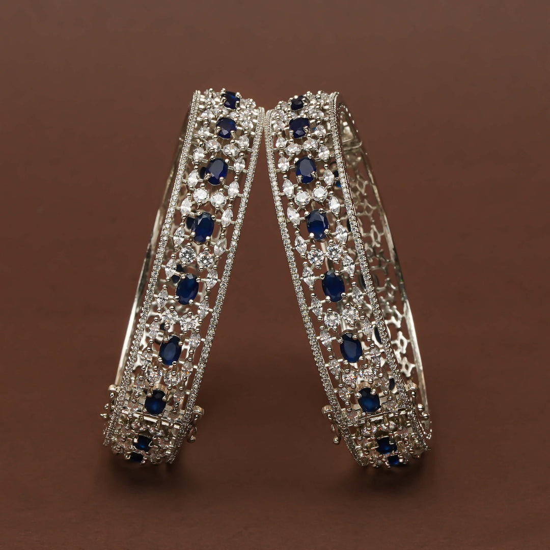 CZ Sapphire Bangles