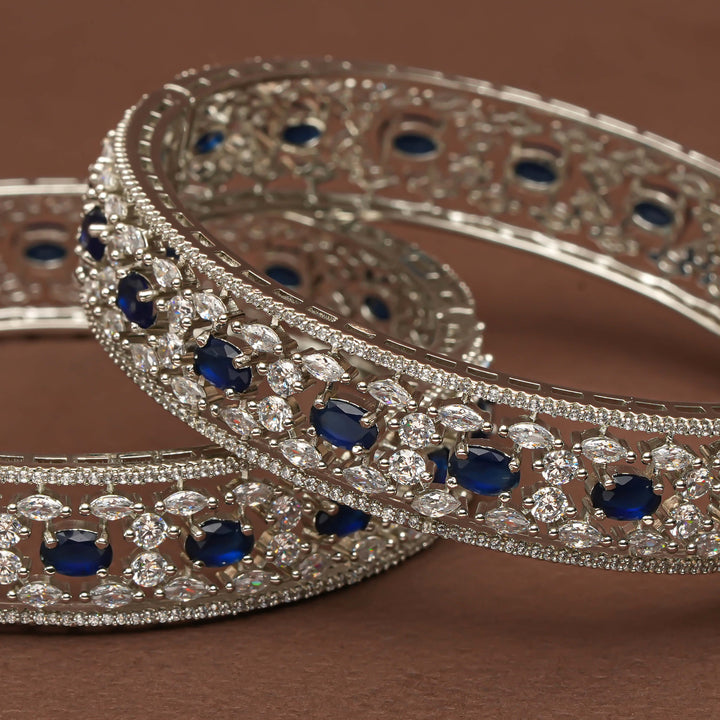 CZ Sapphire Bangles