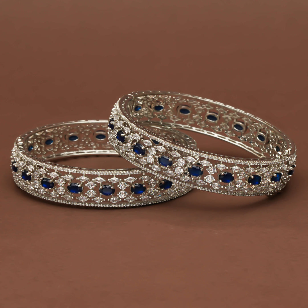 CZ Sapphire Bangles