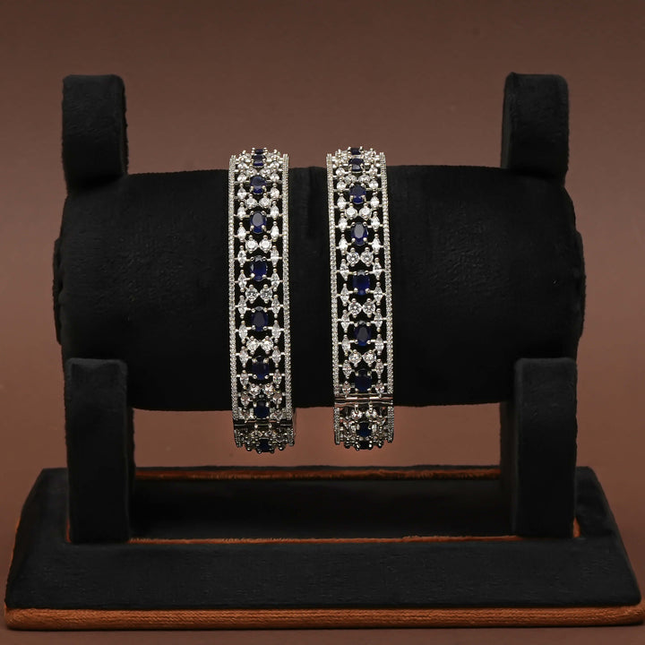 CZ Sapphire Bangles
