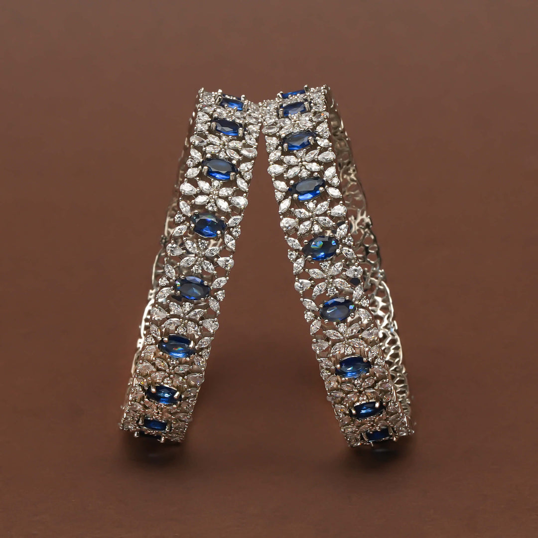 CZ Sapphire Bangles