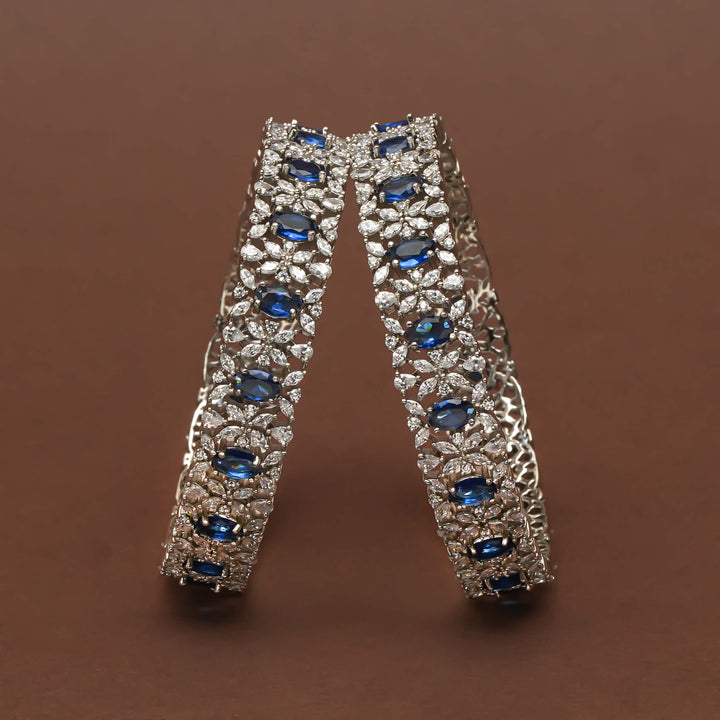 CZ Sapphire Bangles