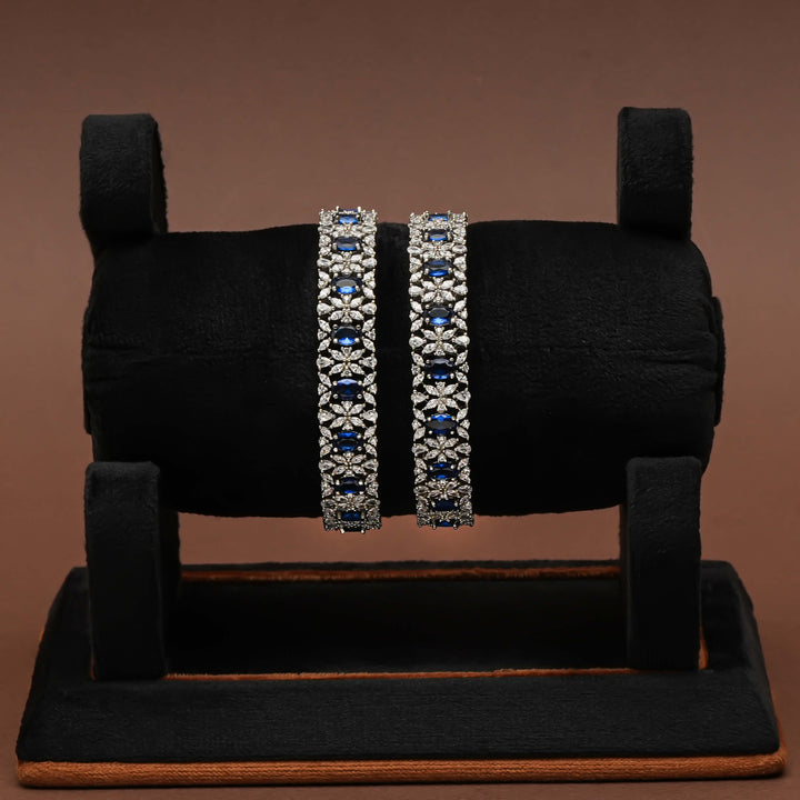 CZ Sapphire Bangles
