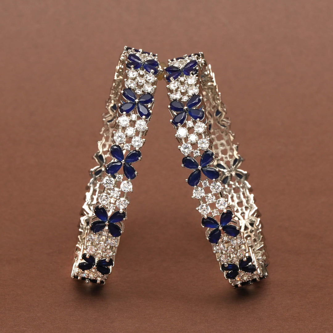 CZ Sapphire Bangles
