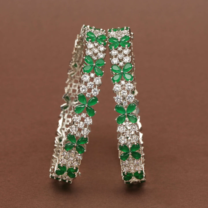CZ Emerald Bangles
