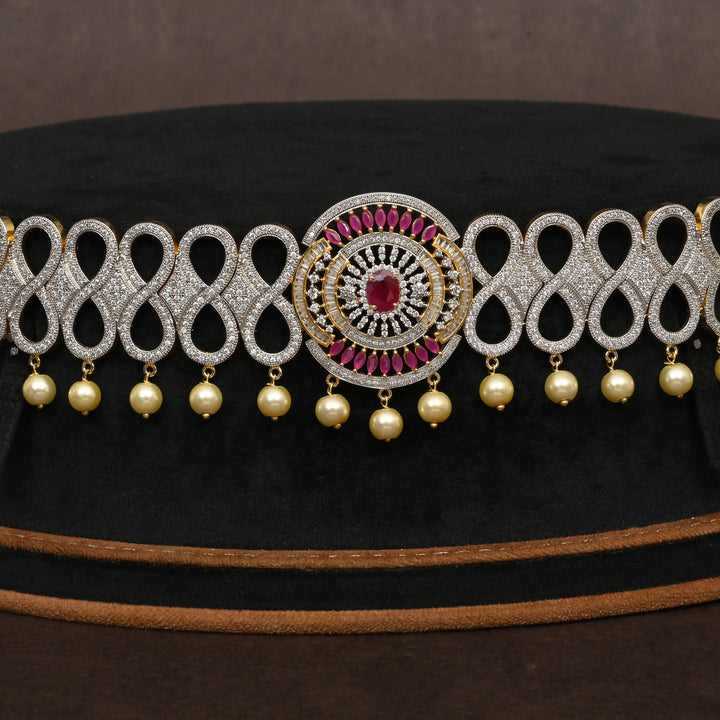 Diamond Finish Chain Vaddanam