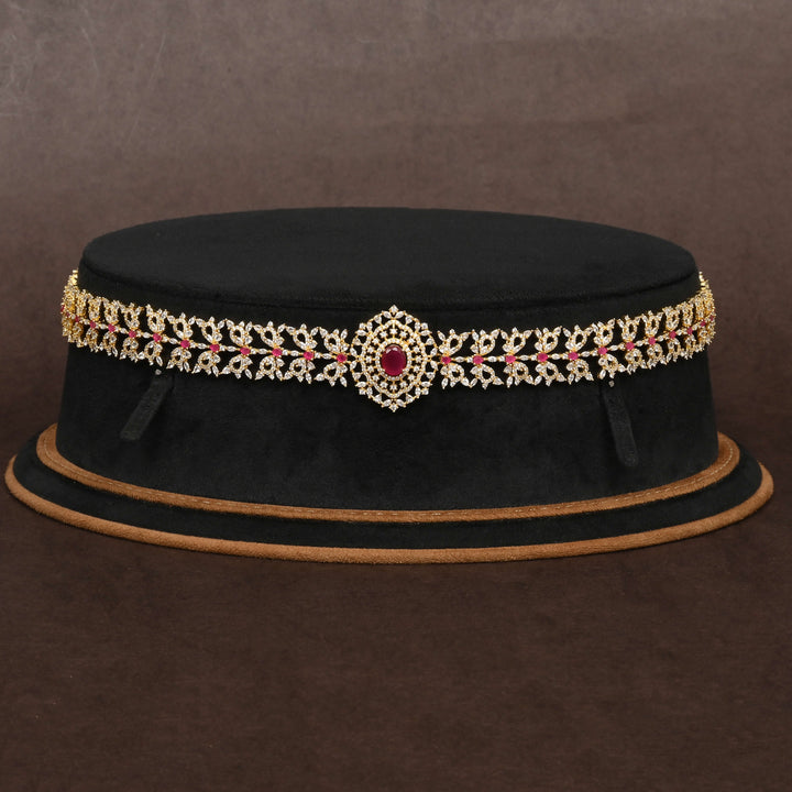 Gold Finish Chain Vaddanam