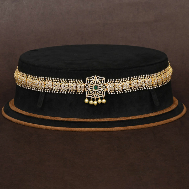 Gold Finish Chain Vaddanam