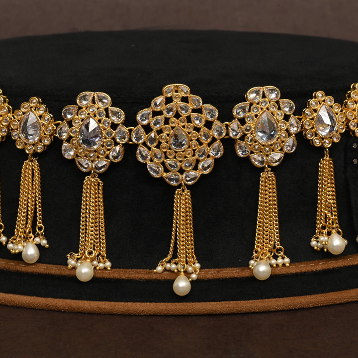 Gold Finish Chain Vaddanam