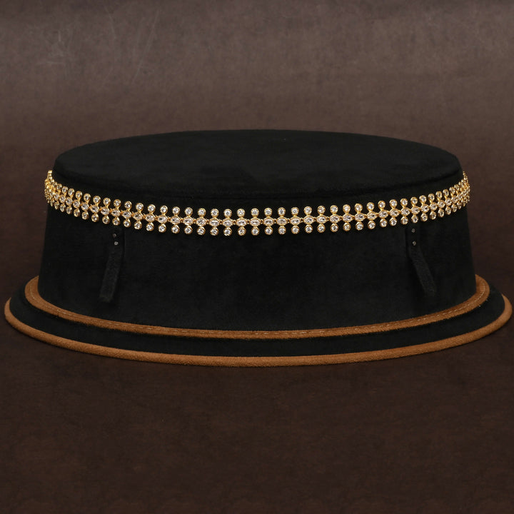 Gold Finish Chain Vaddanam