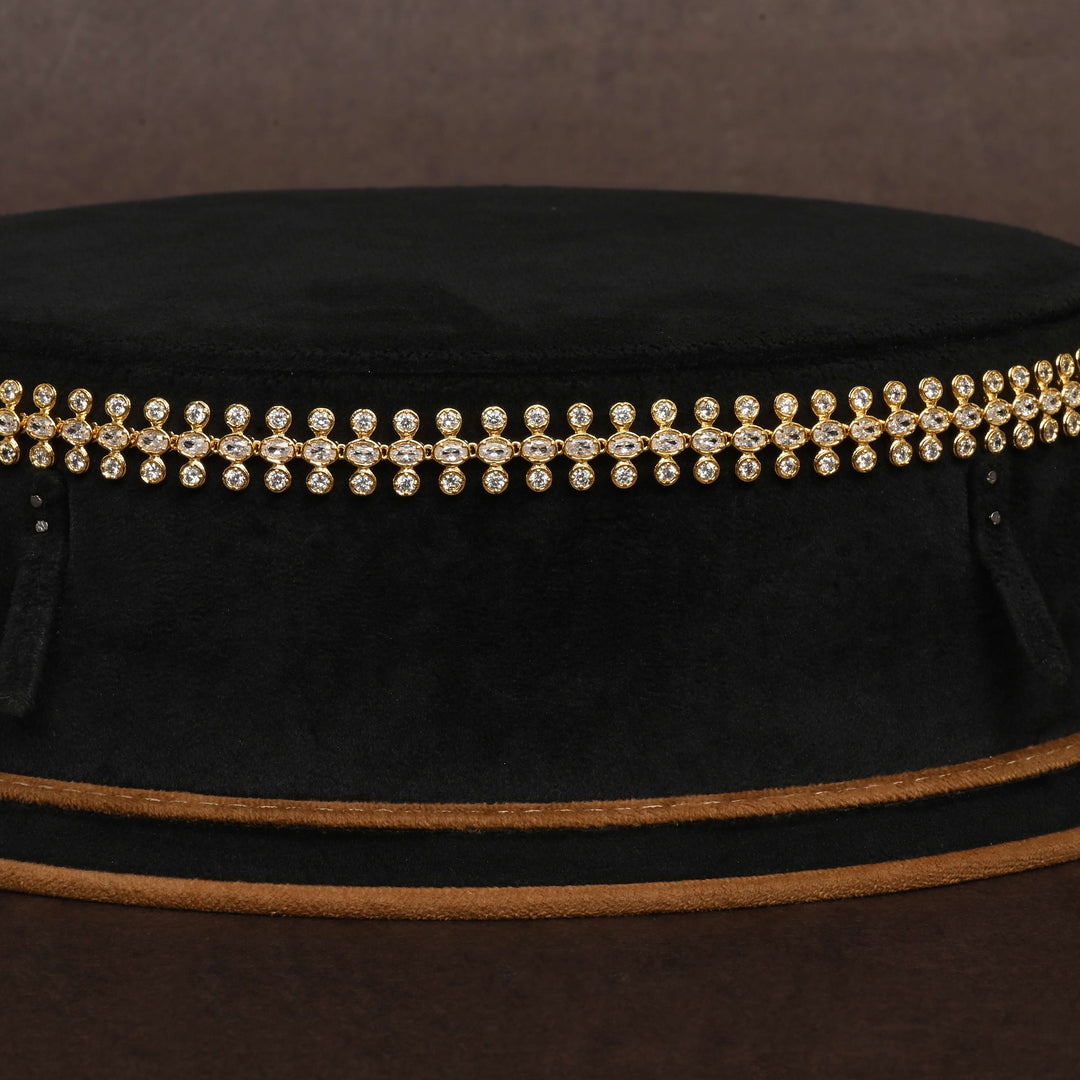 Gold Finish Chain Vaddanam