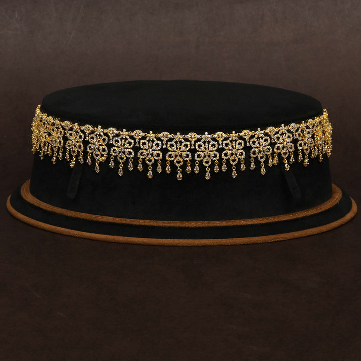 Gold Finish Chain Vaddanam