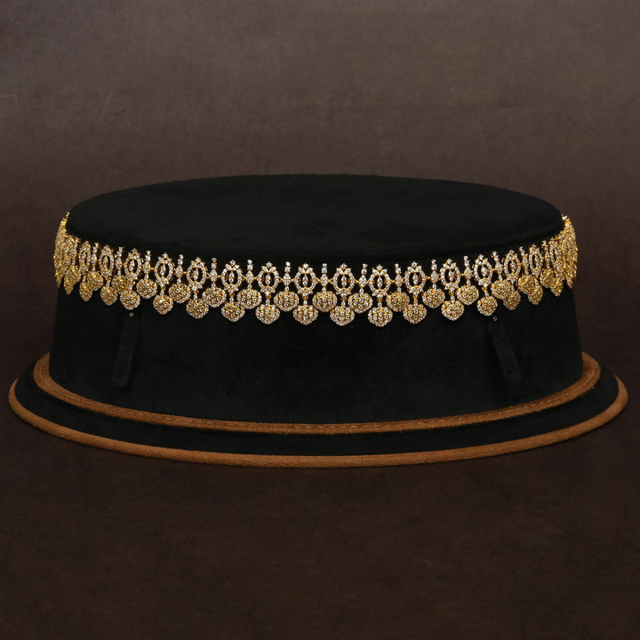 Gold Finish Chain Vaddanam