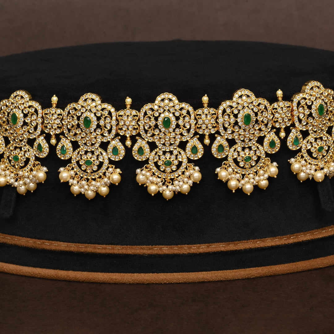 Gold Finish Chain Vaddanam